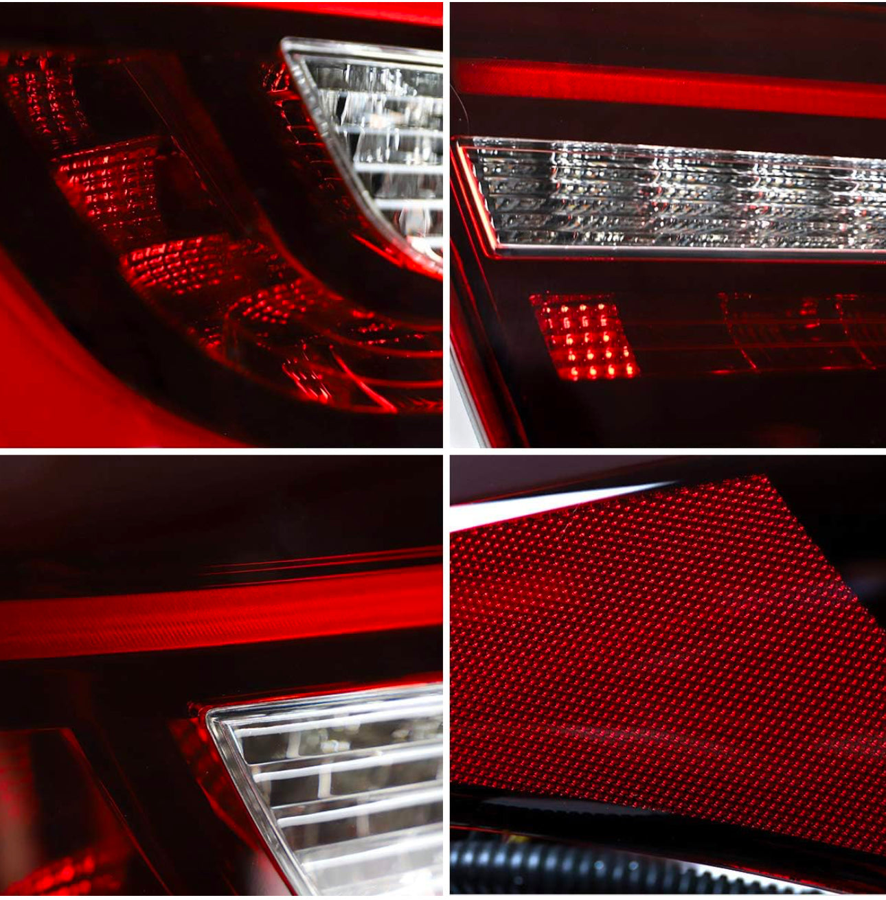 2011 to 2016 Hyundai Elantra does Not fit Hatchback Rear Tail Lamps reverse Taillights Luces Traseras micas Calaveras