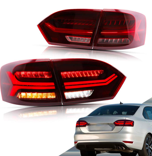 2011 to 2014 Volkswagen Jetta Sagitar does Not Fit GLI & Led Version Full LED Headlights Faros Focos Luces Micas