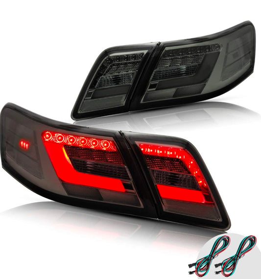 2006 to 2011 Toyota Camry 4 Door Sedan Base XLE CE does NOT fit Hybrid Models & camry LE & SE & Factory LED Taillights Micas Calaveras Luces