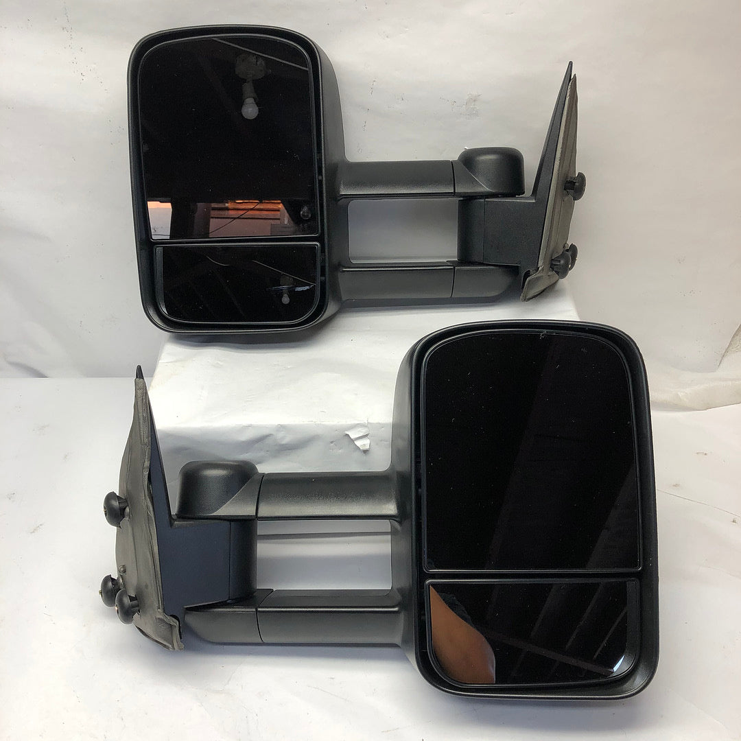 1999 to 2006 Chevy Silverado Tahoe Suburban Escalade GMC Sierra Yukon Towing Mirrors Espejos de remolque Retrovisores