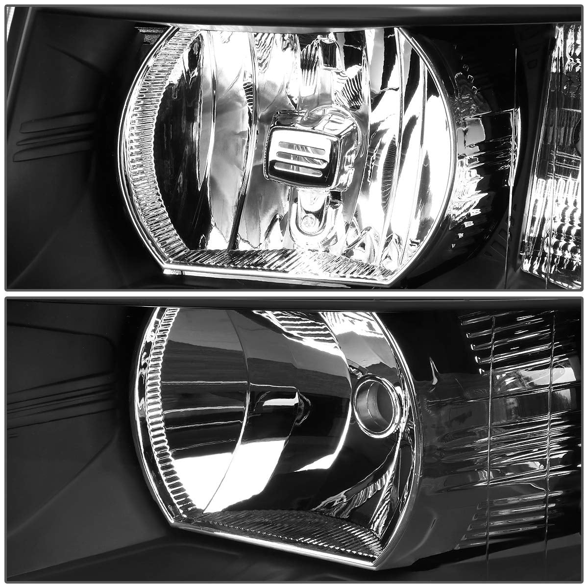 2007 to 2013 Chevy Silverado 1500 2500 3500 and HD Models LED Strip Headlamps Headlights Faros Focos Luces Micas