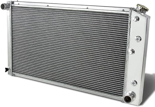 Chevy C10 C20 C30 Pickup and Suburban 3-row Full Aluminum Radiator 1977 to 1980