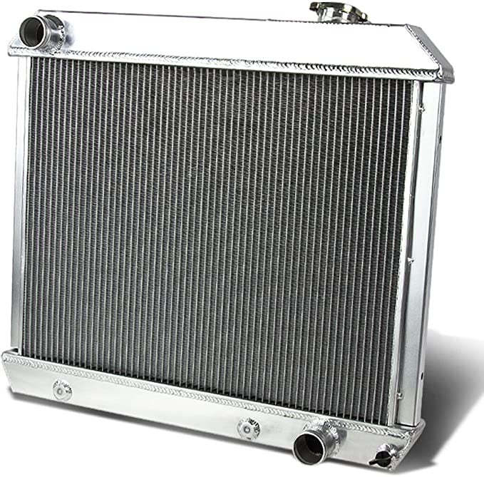 DNA Motoring RA-CHEVYT63-3 3-Row Full Aluminum Radiator Compatible with 1963-1966 Chevy C10/C20/C30/K10/K30, 1961-1962 Dynamic, 1961-1966 Bonneville/Catalina MT