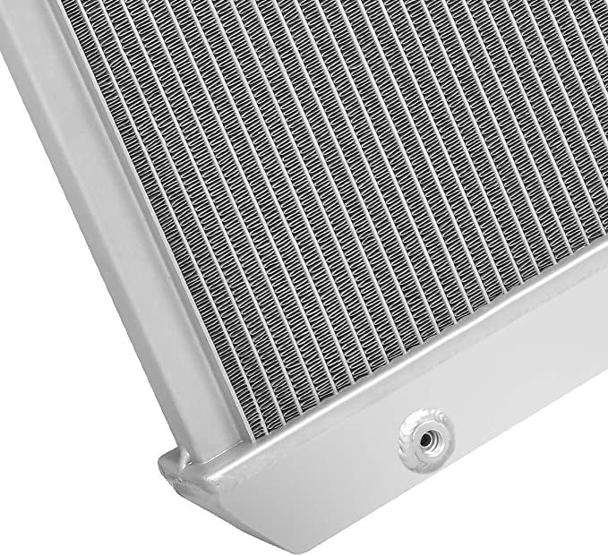 DNA Motoring RA-CHEVYT63-3 3-Row Full Aluminum Radiator Compatible with 1963-1966 Chevy C10/C20/C30/K10/K30, 1961-1962 Dynamic, 1961-1966 Bonneville/Catalina MT