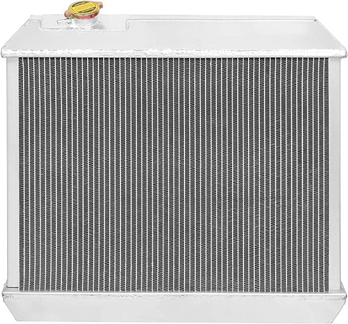 DNA Motoring RA-CHEVYT63-3 3-Row Full Aluminum Radiator Compatible with 1963-1966 Chevy C10/C20/C30/K10/K30, 1961-1962 Dynamic, 1961-1966 Bonneville/Catalina MT