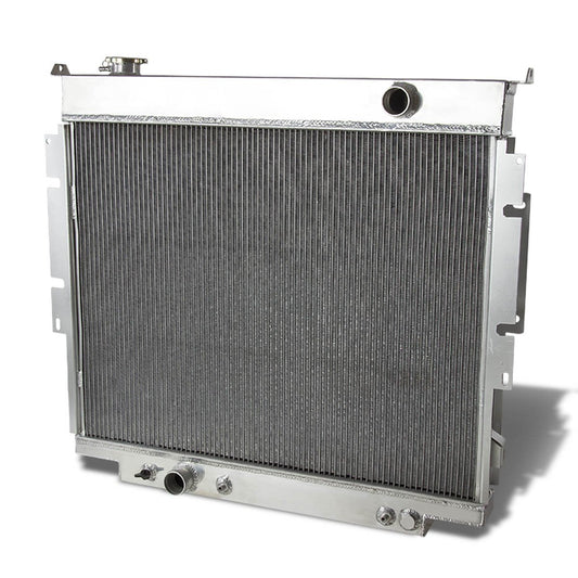 3-Row Full Aluminum Radiator Compatible with 1983-1994 F-250/F-350/Superduty 6.9L/7.3L V8 MT, 30 x 23.25 x 2.25, 1.875" Inlet / 1.875" Outlet