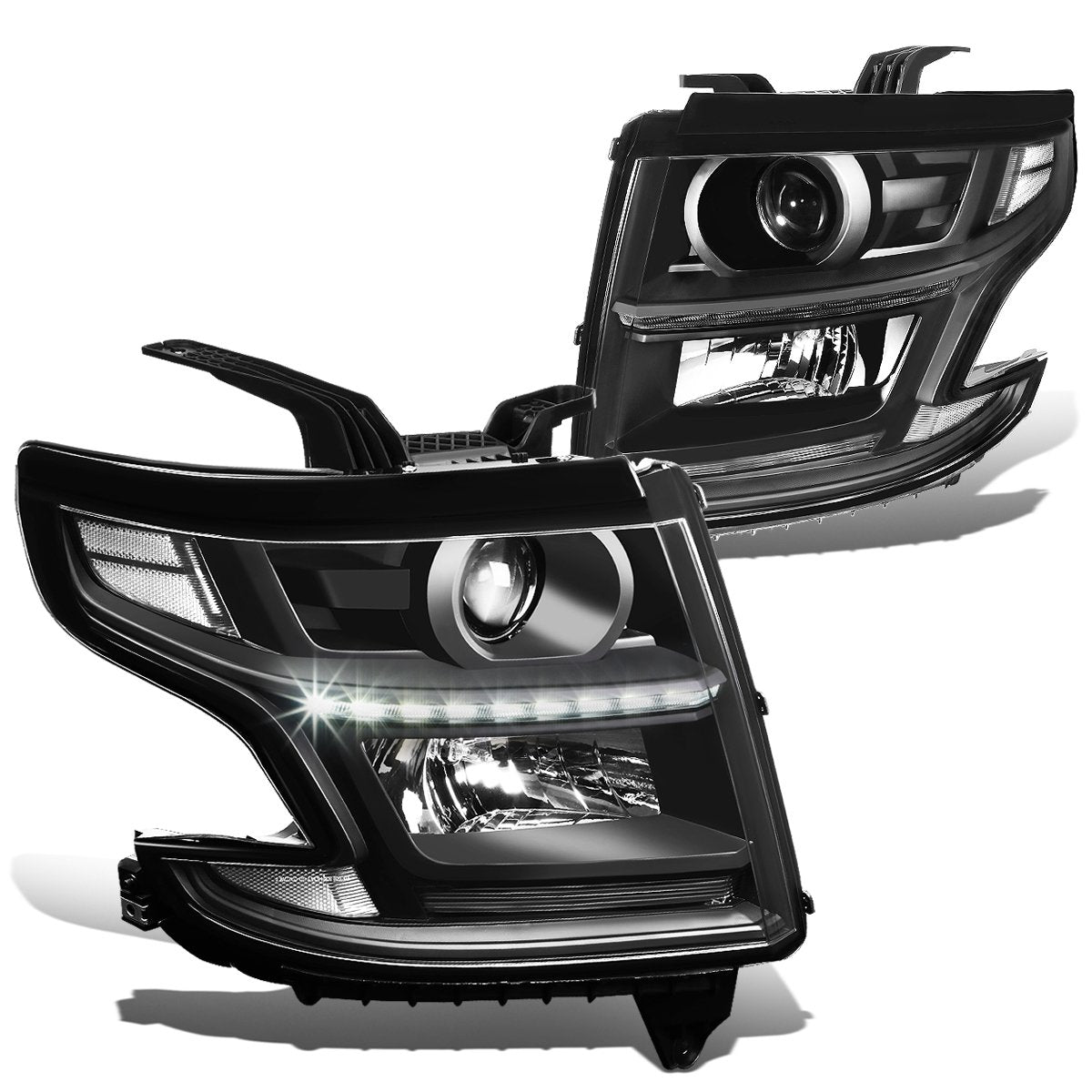 Chevy Suburban Tahoe Headlamps Headlights Faros Focos Luces micas 2015 2016 2017 2018 2019 2020