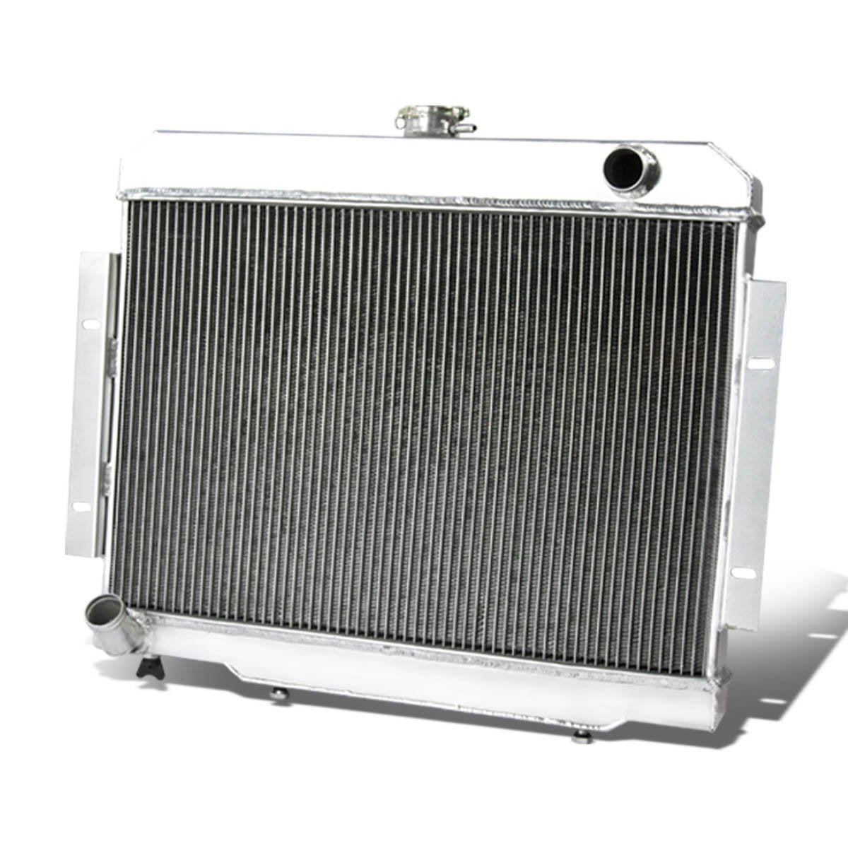 3-Row Full Aluminum Radiator Compatible with 1972 to 1983 Jeep CJ5 1976 to 1986 CJ7 3.8L / 4.2L / 5.0L, 1973 to 1975 CJ6