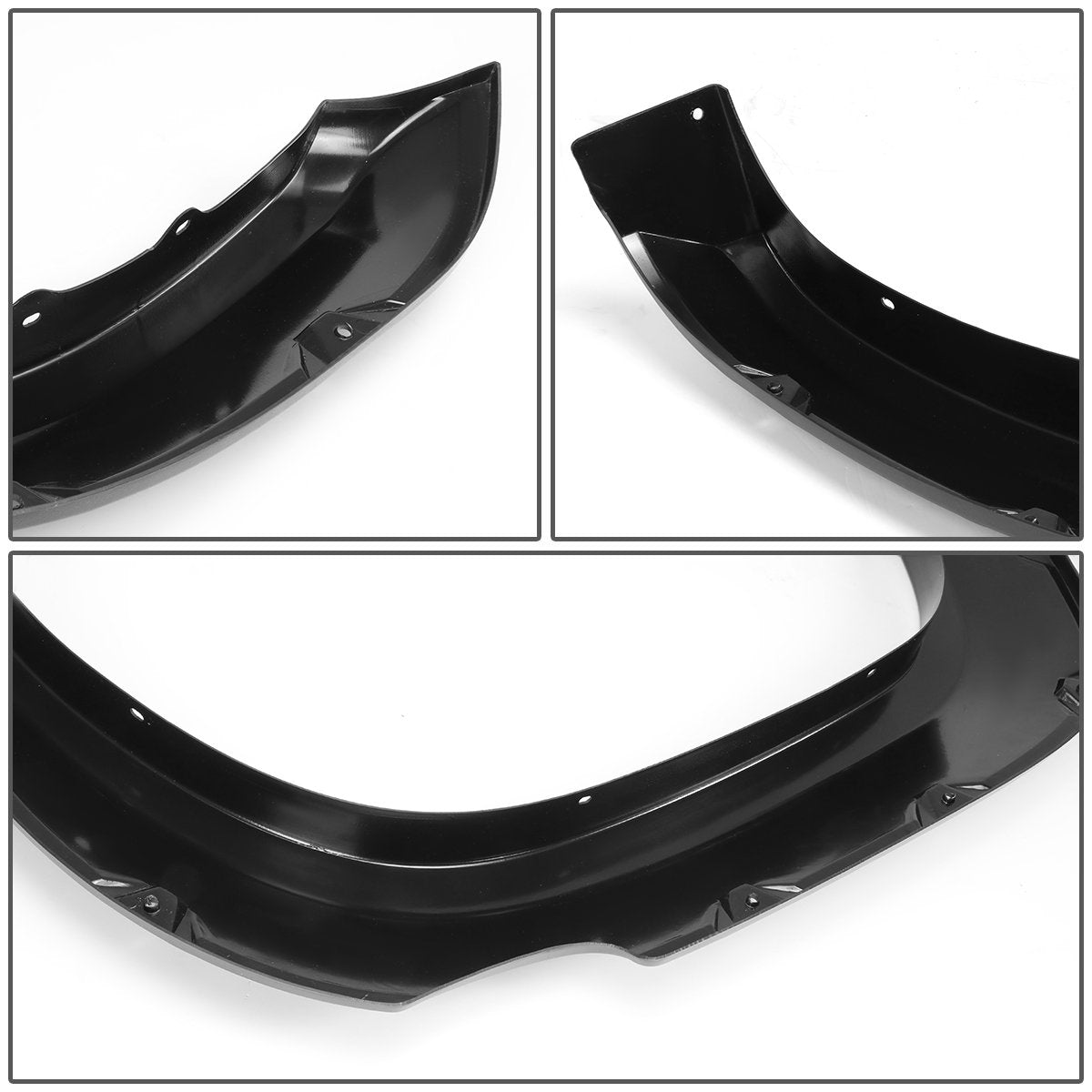 Toyota Tacoma 5ft bed size only Plastic Fender Wheel Flares Compatible with 2016 and 2017