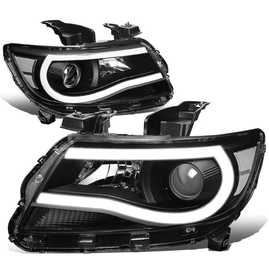 Chevy Colorado black Housing LED DRL Headlamps Headlights Faros Focos Luces micas 2015 2016 2017 2018 2019 2020